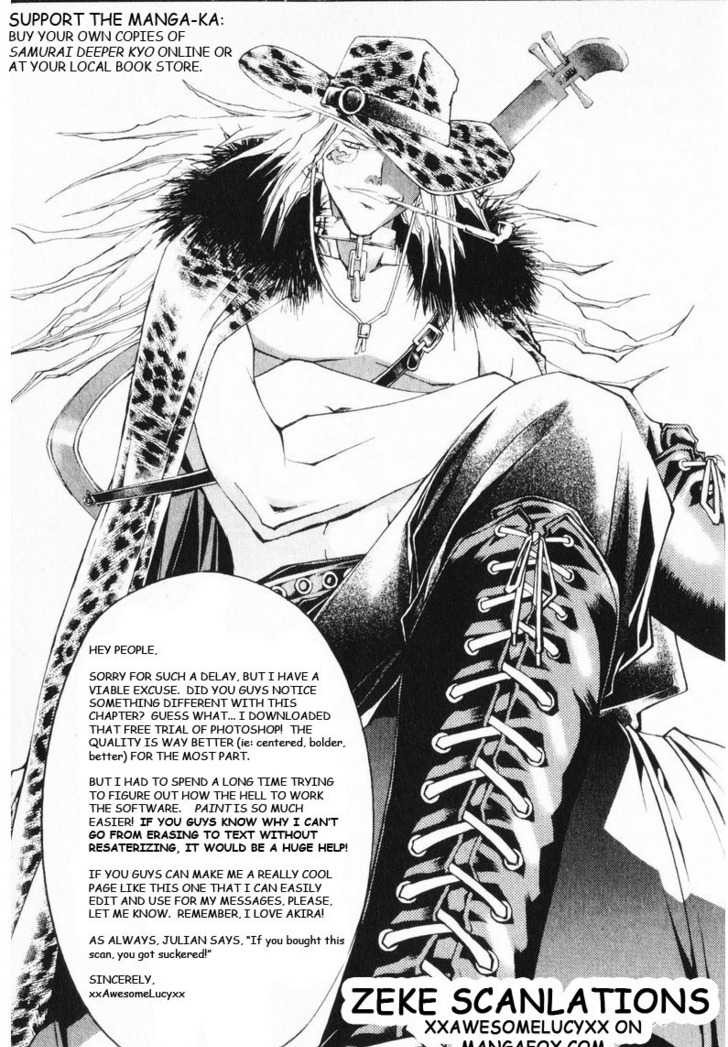 Samurai Deeper Kyo Chapter 249 page 21 - Chapter 249: The Final Lesson