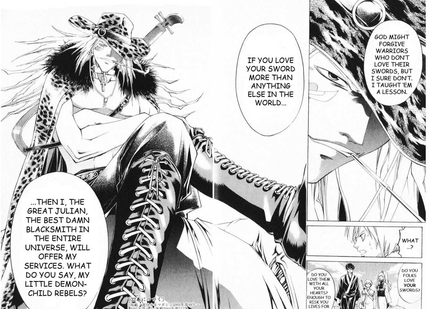 Samurai Deeper Kyo Chapter 250 page 20 - Chapter 250: Love Love * Trouble