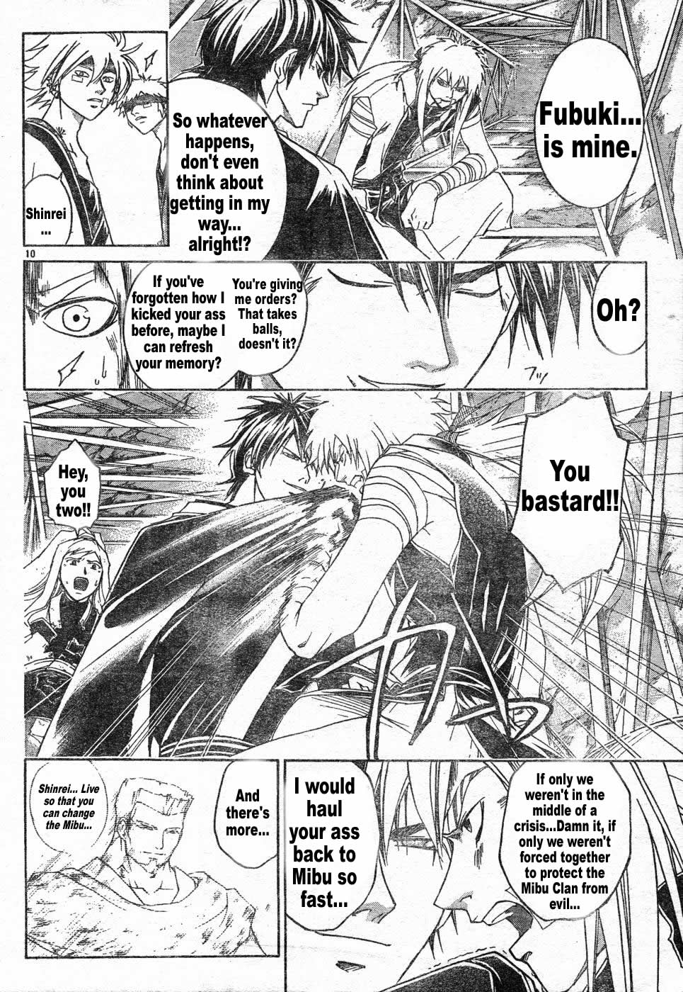 Samurai Deeper Kyo Chapter 265 page 10 - Chapter 265: Pawn