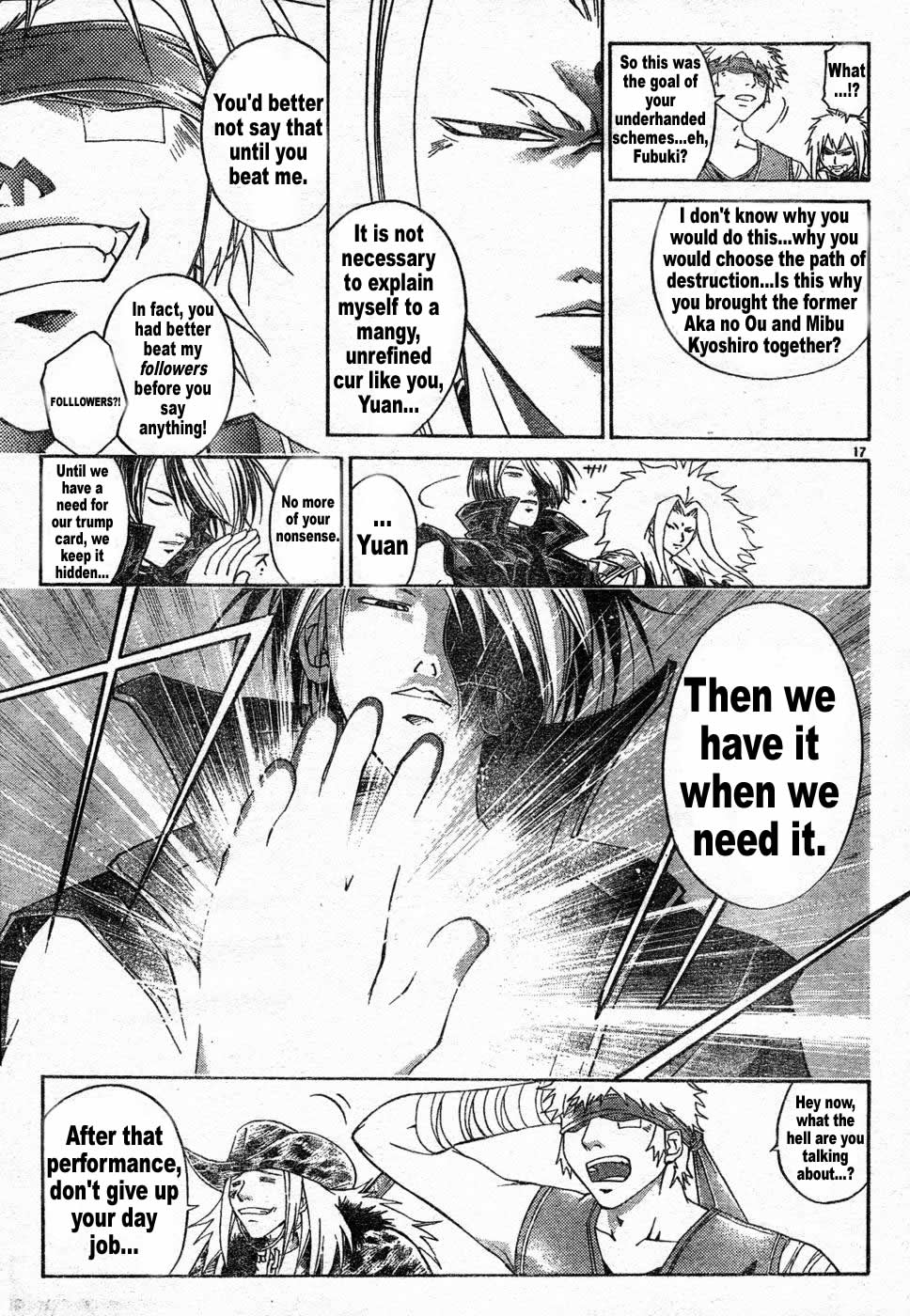 Samurai Deeper Kyo Chapter 265 page 16 - Chapter 265: Pawn