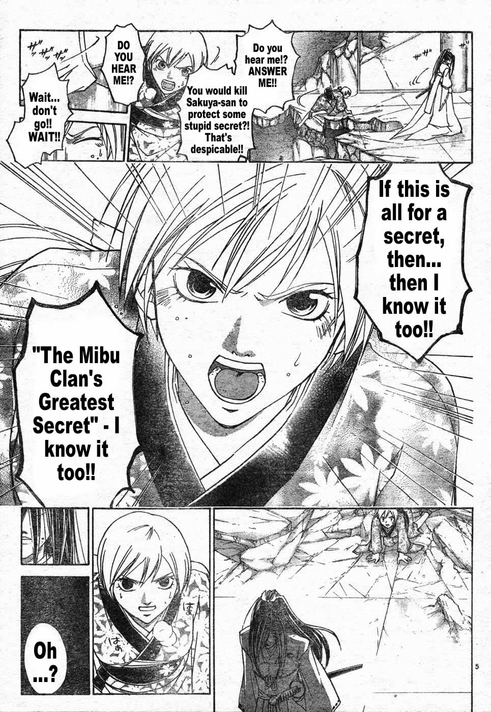 Samurai Deeper Kyo Chapter 265 page 5 - Chapter 265: Pawn