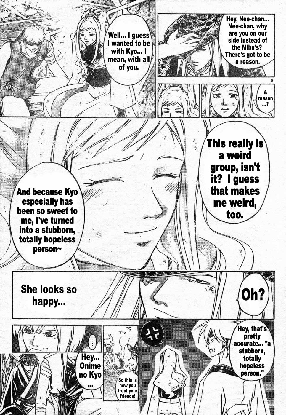 Samurai Deeper Kyo Chapter 265 page 9 - Chapter 265: Pawn