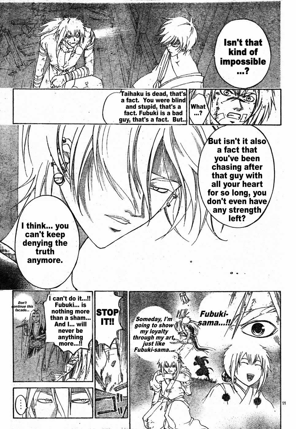 Samurai Deeper Kyo Chapter 268 page 12 - Chapter 268: Once in Your Life