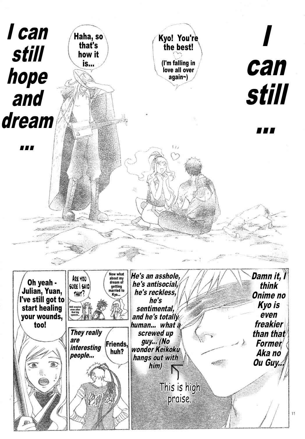 Samurai Deeper Kyo Chapter 271 page 10 - Chapter 271: The Broken God of Water