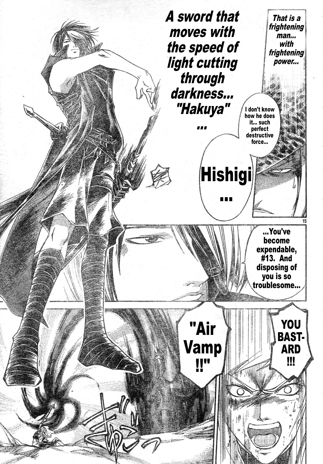 Samurai Deeper Kyo Chapter 271 page 13 - Chapter 271: The Broken God of Water