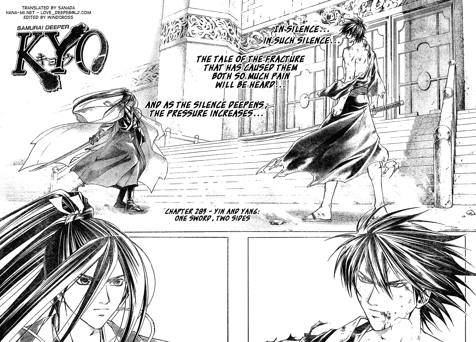 Samurai Deeper Kyo Chapter 283 page 2 - Chapter 283: Yin and Yang:One Sword, Two Sides