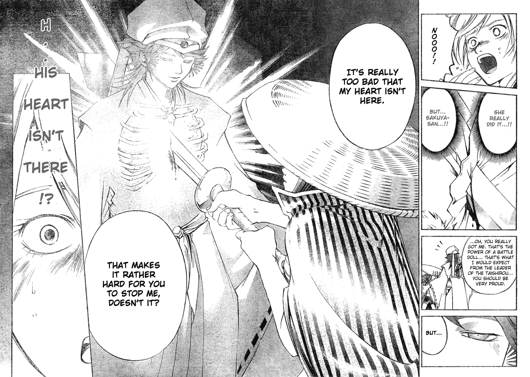 Samurai Deeper Kyo Chapter 287 page 18 - Chapter 287: Yin and Yang - The Fifth Sword -Connection