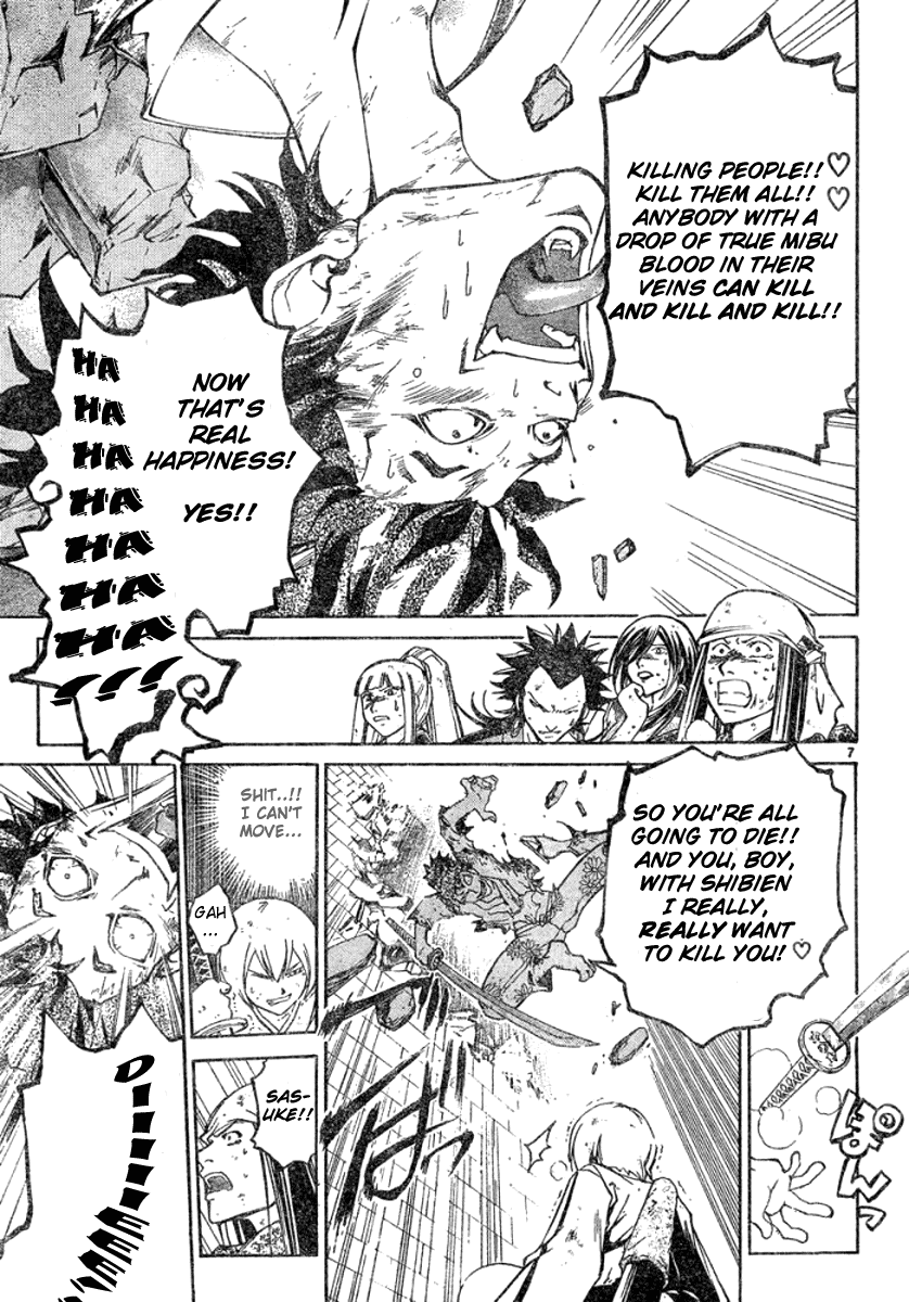 Samurai Deeper Kyo Chapter 287 page 7 - Chapter 287: Yin and Yang - The Fifth Sword -Connection