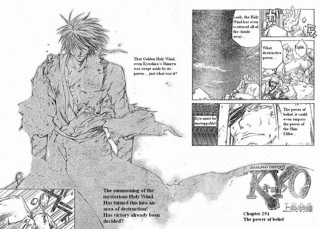 Samurai Deeper Kyo Chapter 291 page 5 - Chapter 291: The Power of Belief