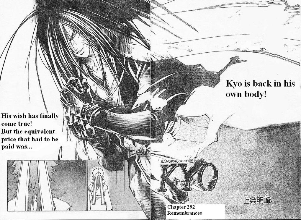 Samurai Deeper Kyo Chapter 292 page 6 - Chapter 292: Remembrances