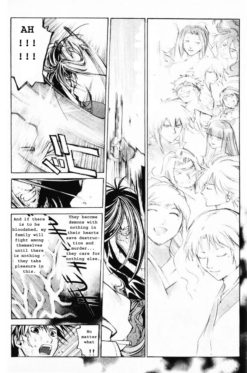 Samurai Deeper Kyo Chapter 299 page 14 - Chapter 299: The Terrible God - The Fourth Sword - "Wrath of Heaven"