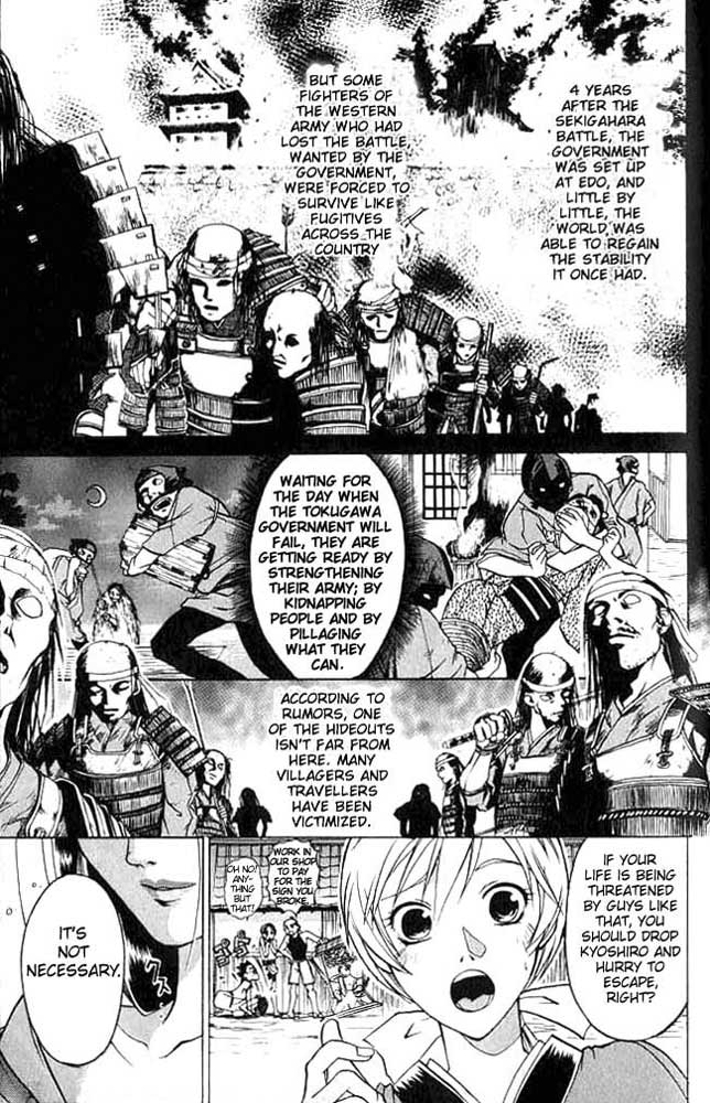 Samurai Deeper Kyo Chapter 3 page 10 - Chapter 3: The Femme Fatale