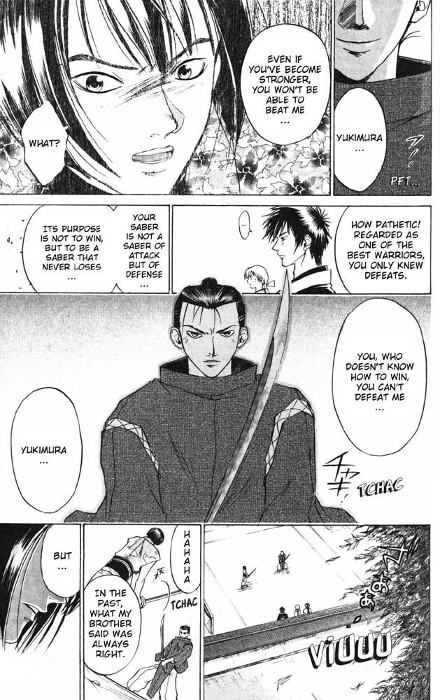 Samurai Deeper Kyo Chapter 30 page 15 - Chapter 30: Honesty and Pride