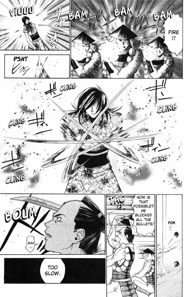 Samurai Deeper Kyo Chapter 32 page 5 - Chapter 32: The Advent of the Three Demons