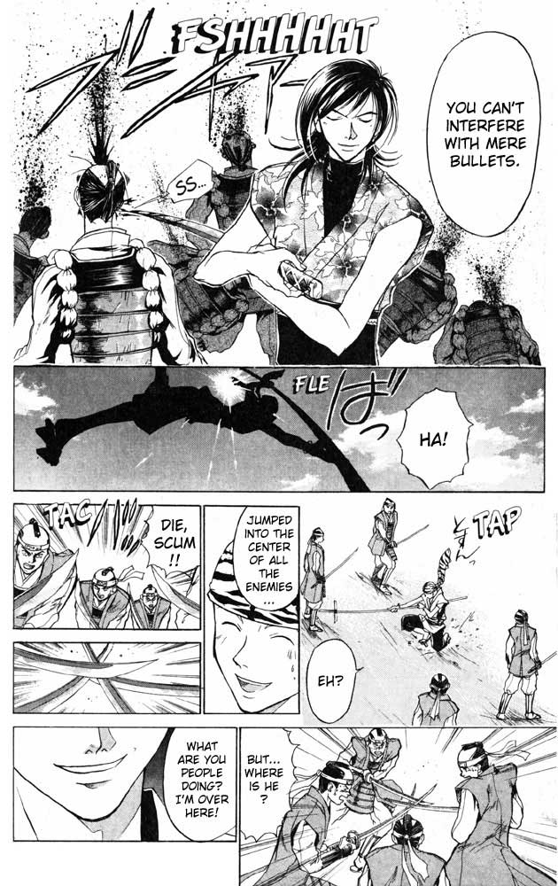 Samurai Deeper Kyo Chapter 32 page 6 - Chapter 32: The Advent of the Three Demons