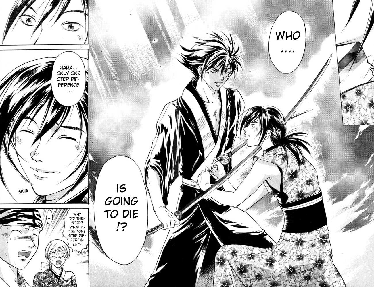 Samurai Deeper Kyo Chapter 35 page 7 - Chapter 35: The Difference of a Step