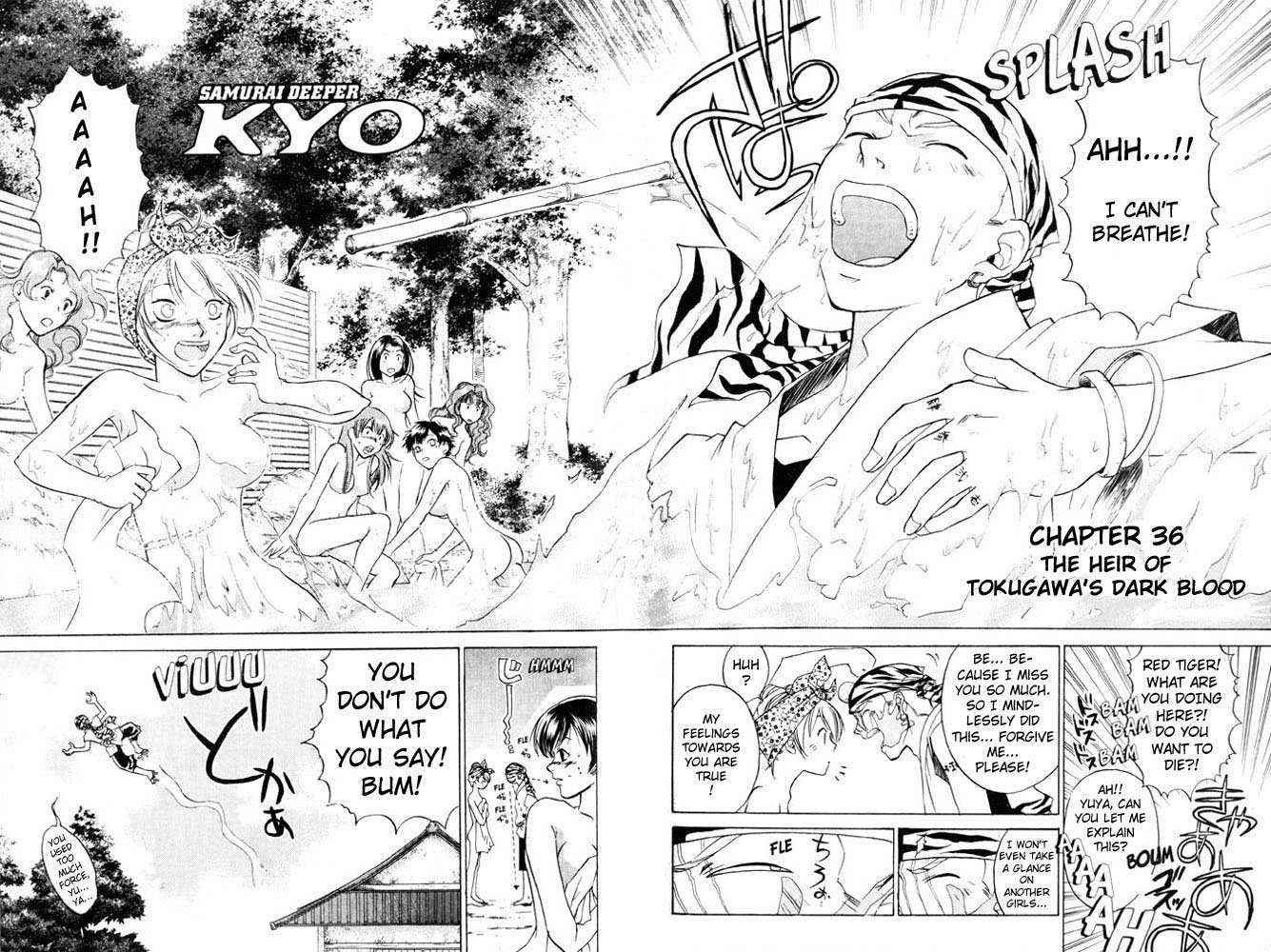 Samurai Deeper Kyo Chapter 36 page 2 - Chapter 36: The Heir of Tokugawa's Dark Blood