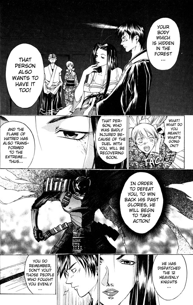 Samurai Deeper Kyo Chapter 37 page 10 - Chapter 37: The Woman of the Moonless Night