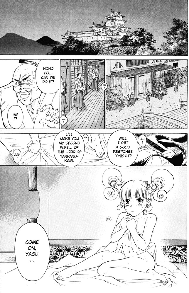 Samurai Deeper Kyo Chapter 37 page 15 - Chapter 37: The Woman of the Moonless Night