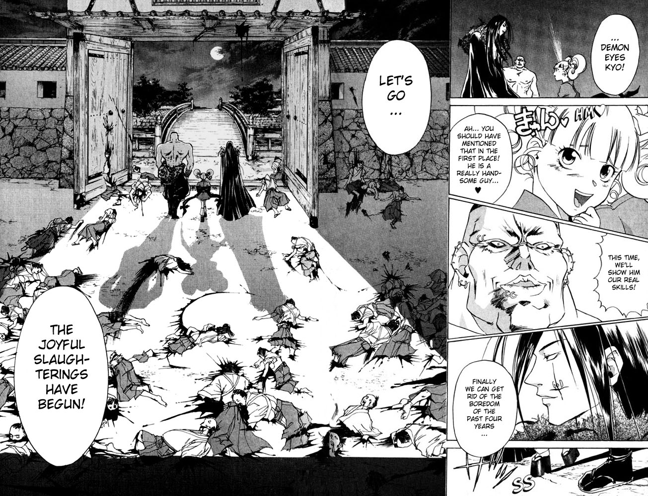 Samurai Deeper Kyo Chapter 37 page 20 - Chapter 37: The Woman of the Moonless Night