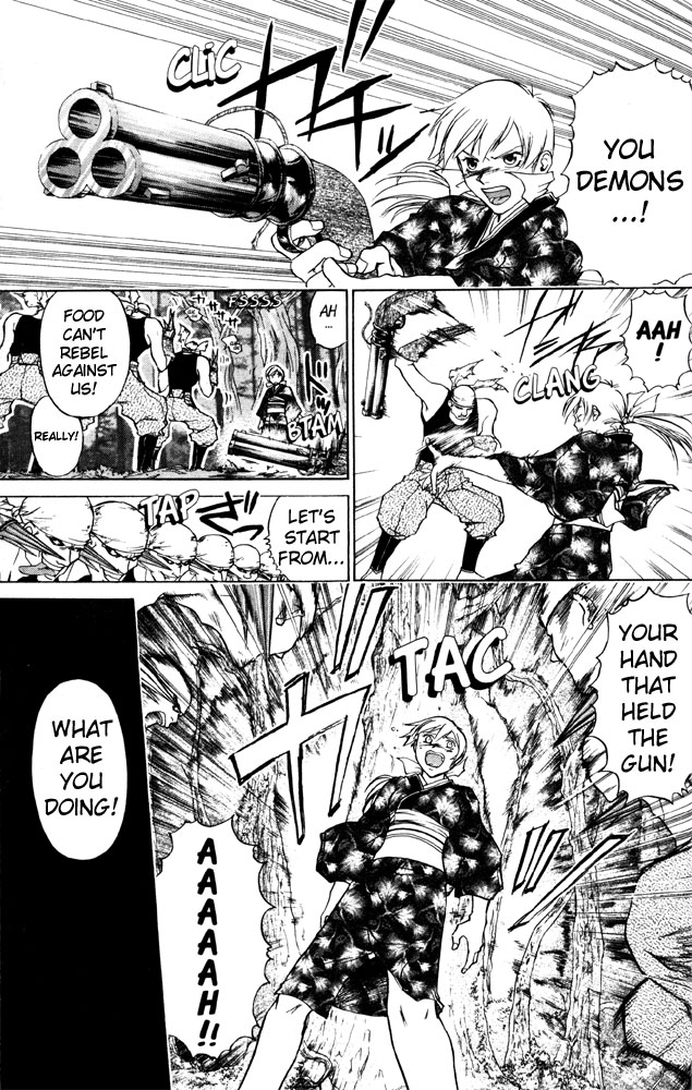 Samurai Deeper Kyo Chapter 40 page 14 - Chapter 40: The Forest's Inhabitants