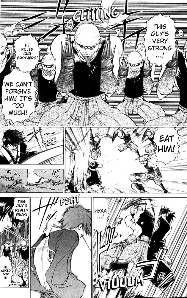 Samurai Deeper Kyo Chapter 40 page 17 - Chapter 40: The Forest's Inhabitants