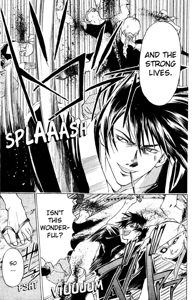 Samurai Deeper Kyo Chapter 41 page 11 - Chapter 41: The Inhabitants of The Sea of Blue Fire