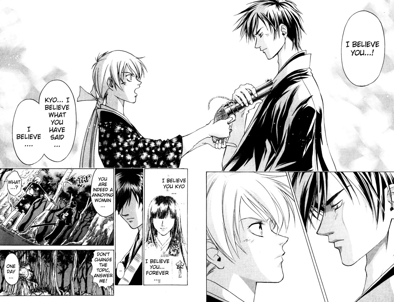 Samurai Deeper Kyo Chapter 42 page 5 - Chapter 42: Believe Me...