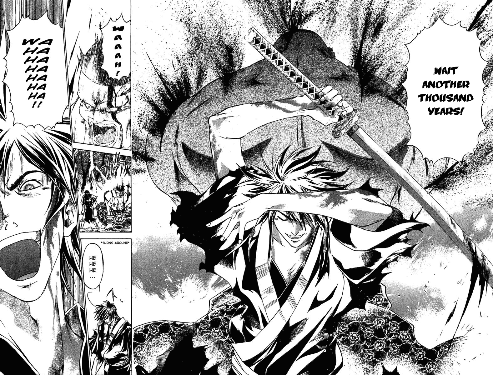 Samurai Deeper Kyo Chapter 56 page 10 - Chapter 56: Open Your Eyes, Onime no Kyo