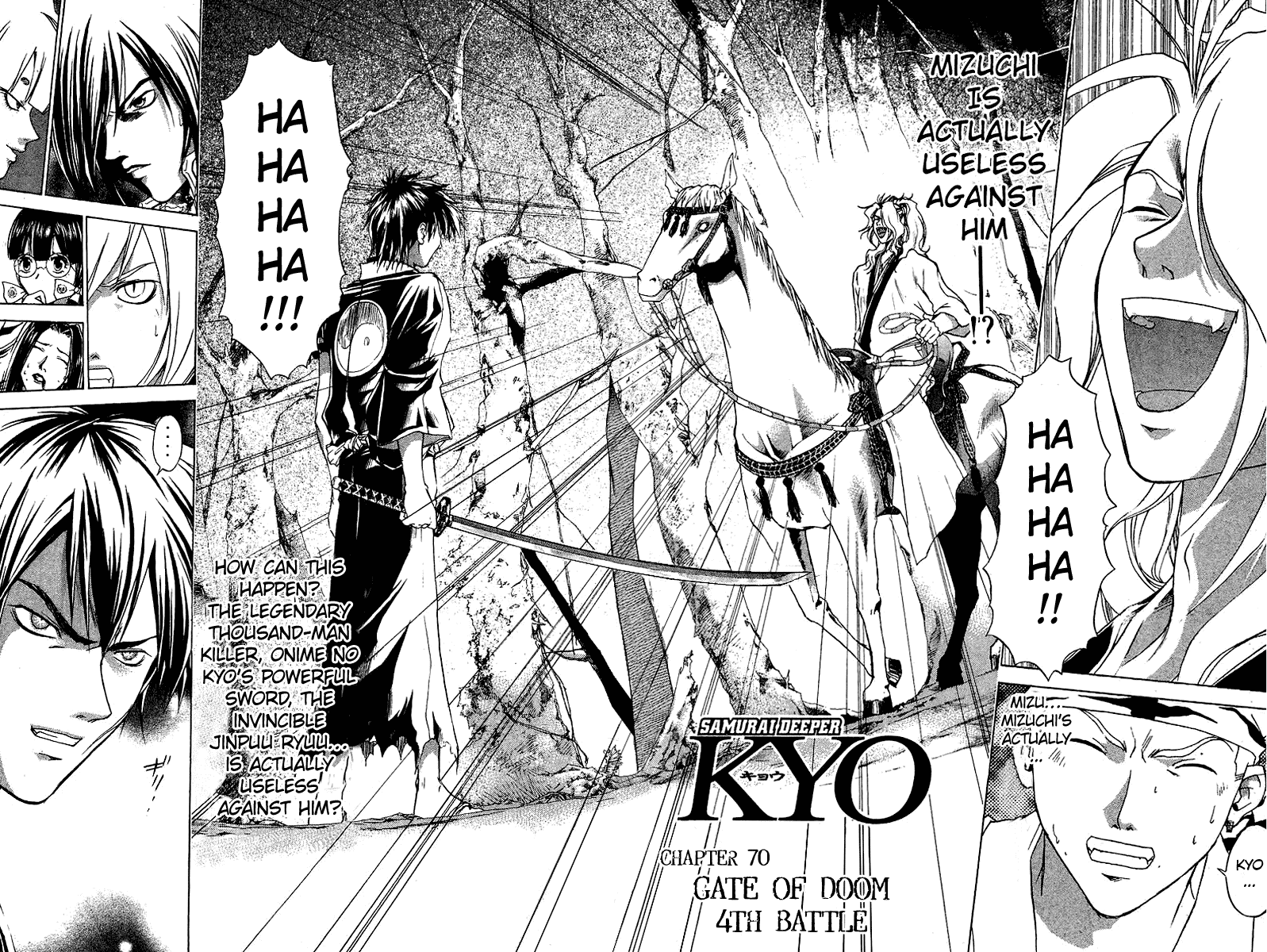 Samurai Deeper Kyo Chapter 70 page 5 - Chapter 70: Gate of Doom 4th Battle