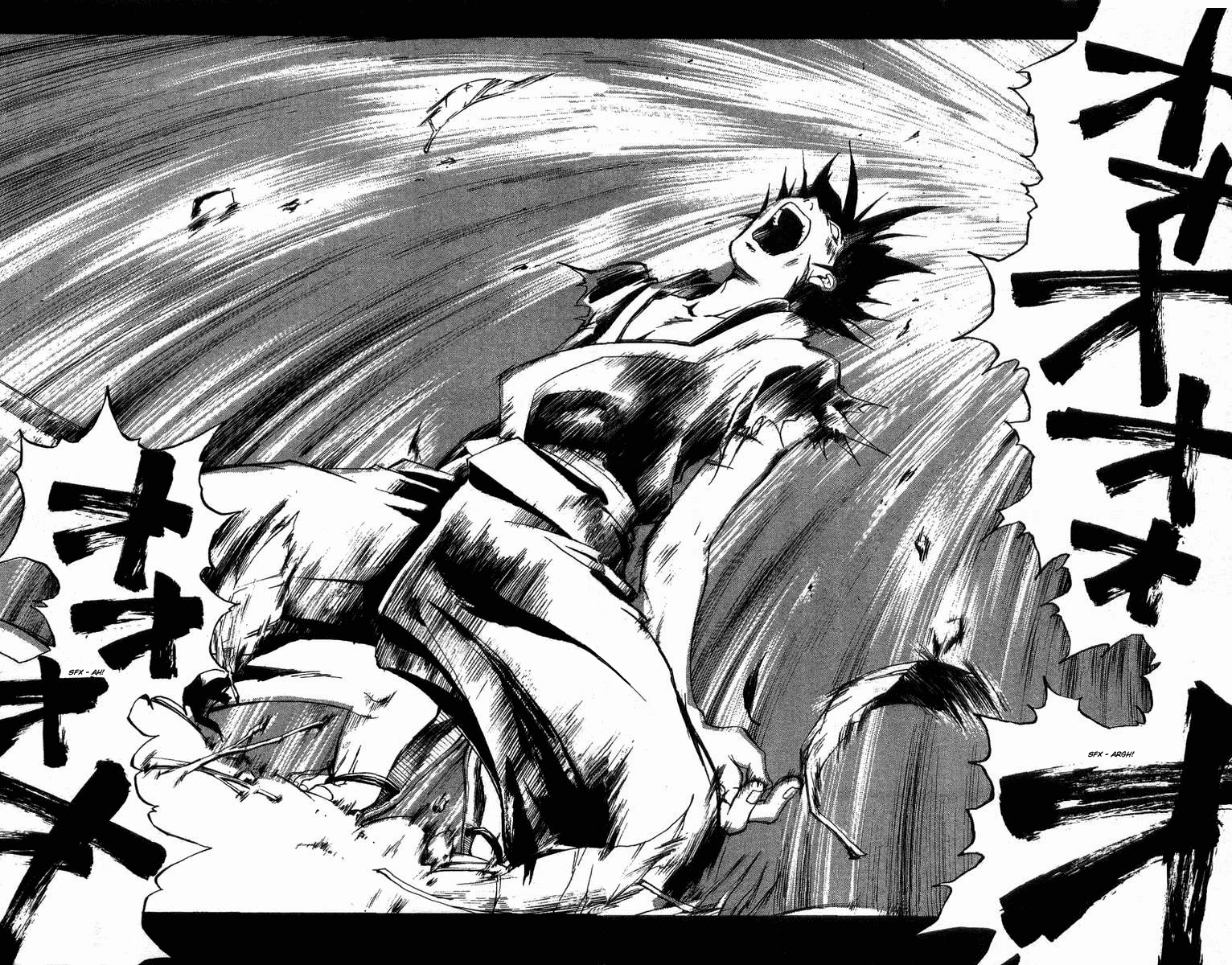 Samurai Deeper Kyo Chapter 75 page 22 - Chapter 75: Gate of Doom 9th Battle