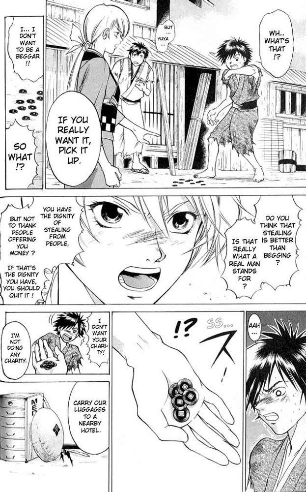 Samurai Deeper Kyo Chapter 9 page 10 - Chapter 9: Meeting Between Yuya and the Small Thieves