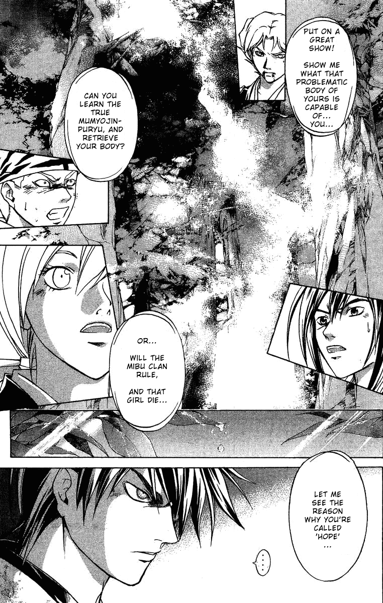 Samurai Deeper Kyo Chapter 94 page 18 - Chapter 94: The Bet with Shinrei!