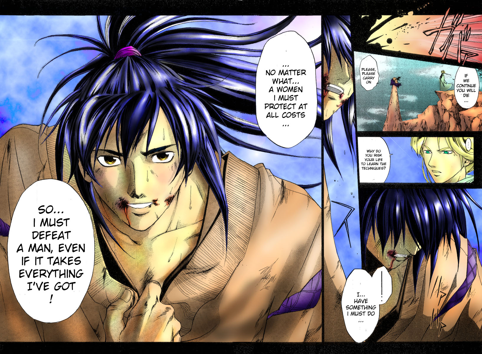 Samurai Deeper Kyo Chapter 96 page 10 - Chapter 96: The Successor of the Mumyojinpuryu