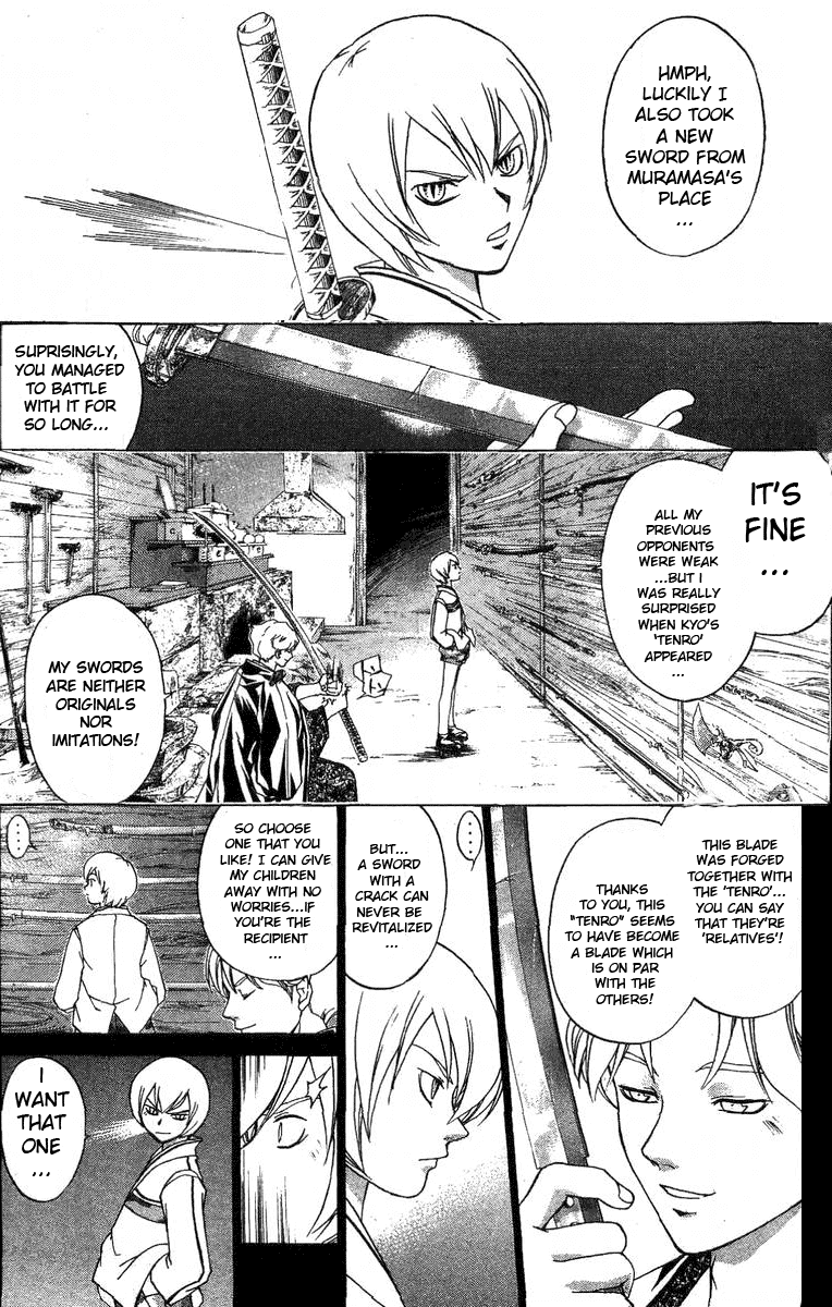 Samurai Deeper Kyo Chapter 96 page 14 - Chapter 96: The Successor of the Mumyojinpuryu