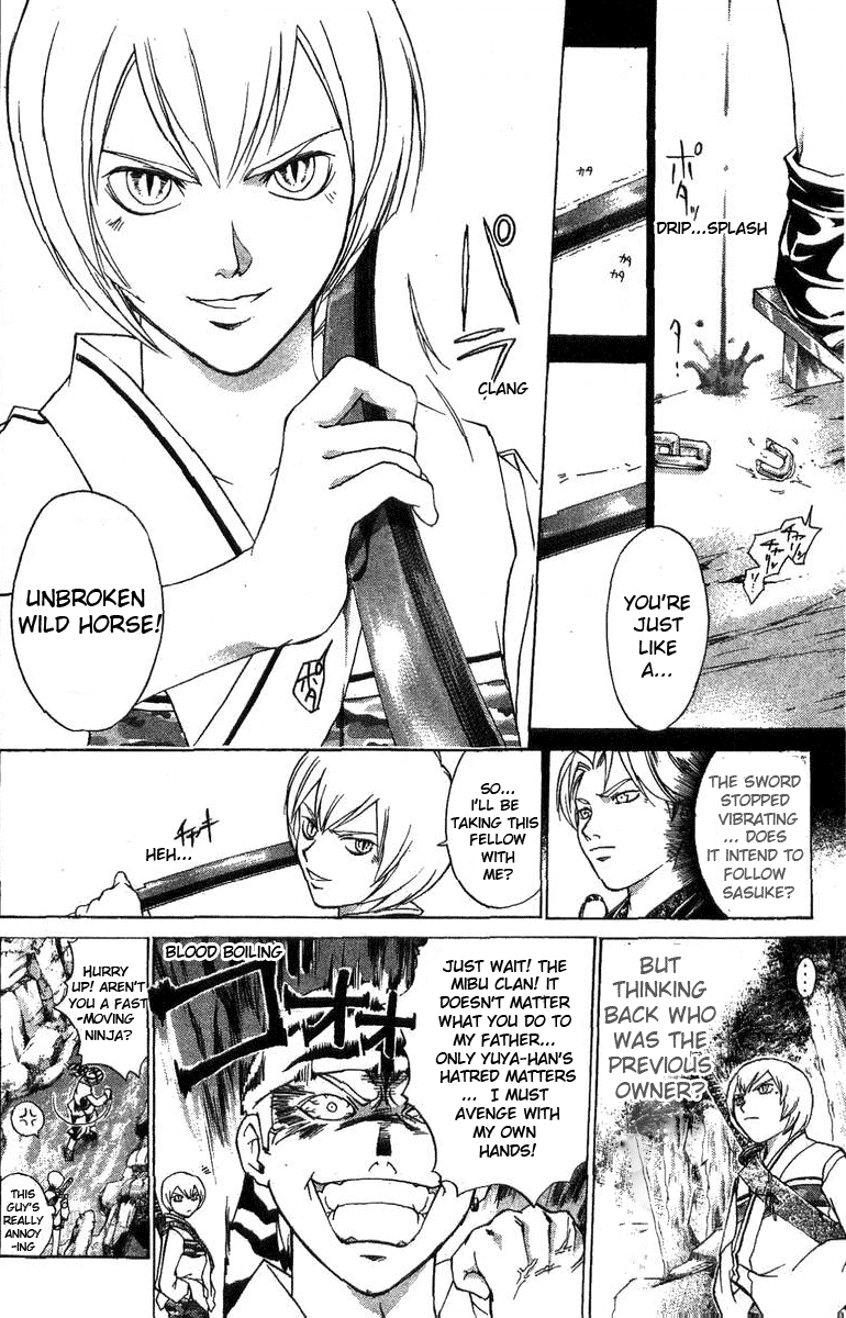 Samurai Deeper Kyo Chapter 96 page 17 - Chapter 96: The Successor of the Mumyojinpuryu