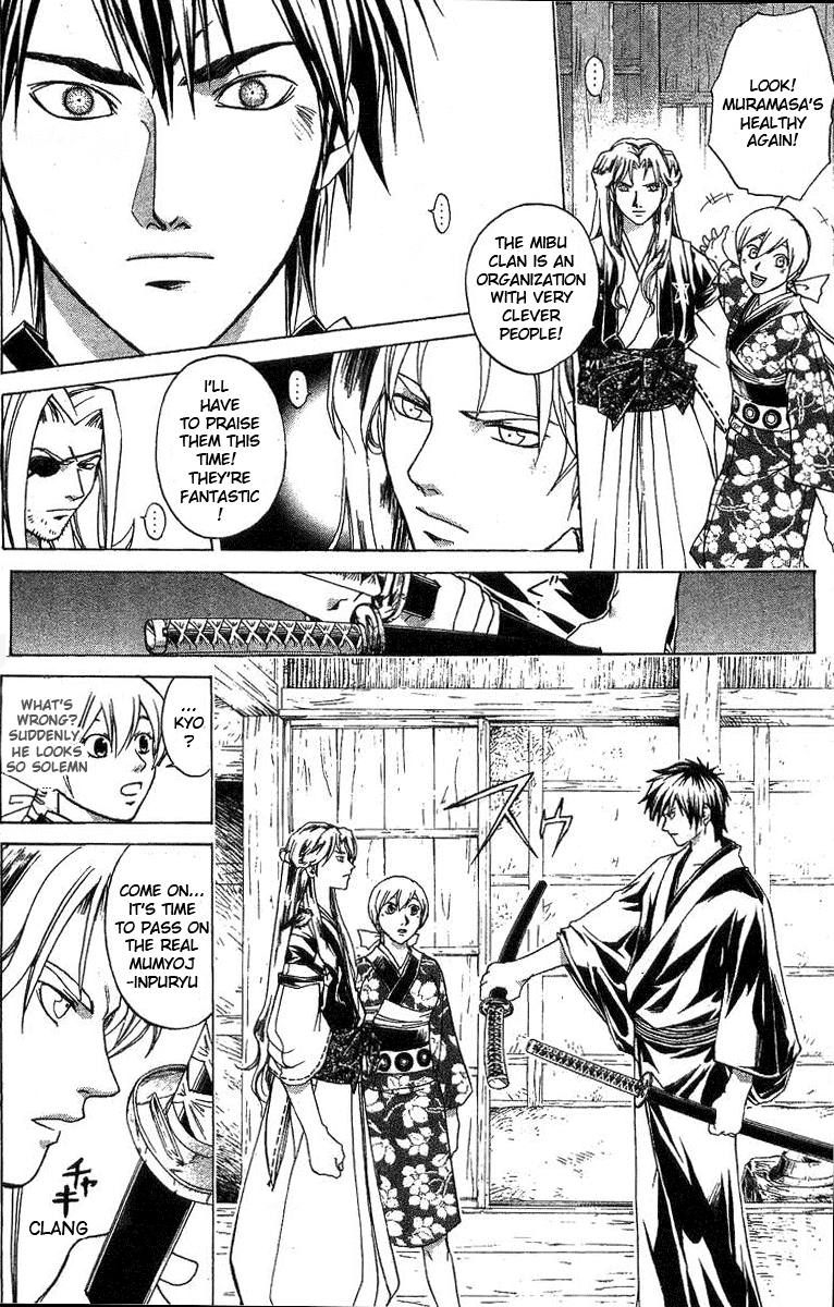 Samurai Deeper Kyo Chapter 96 page 3 - Chapter 96: The Successor of the Mumyojinpuryu