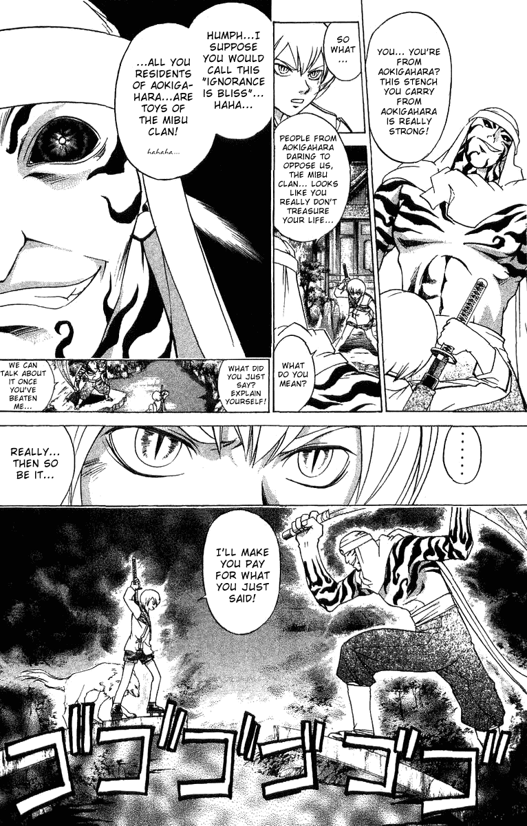 Samurai Deeper Kyo Chapter 98 page 11 - Chapter 98: Hokurakushimon