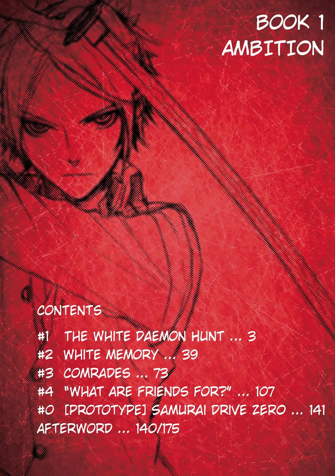 Samurai Drive Chapter 1 page 3 - Chapter 1: Vol.1 #1: The White Daemon Hunt