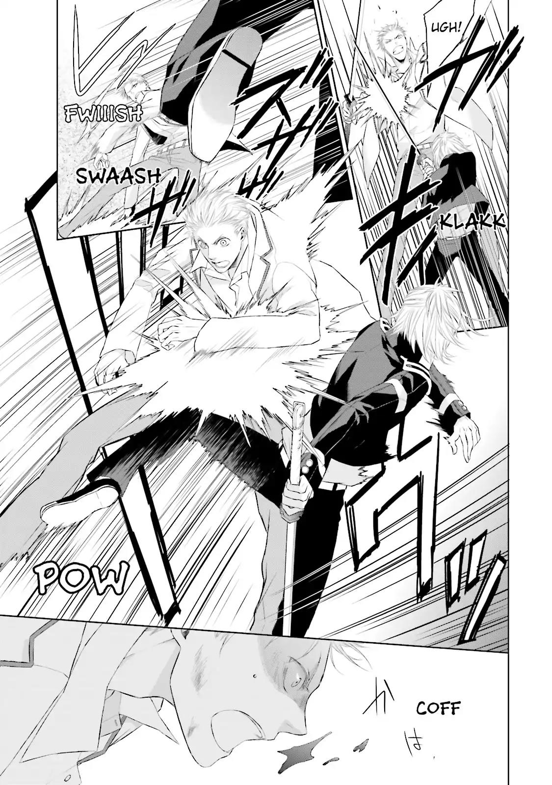 Samurai Drive Chapter 14 page 22 - Chapter 14: Vol.4 #14: The Fool and the Sword