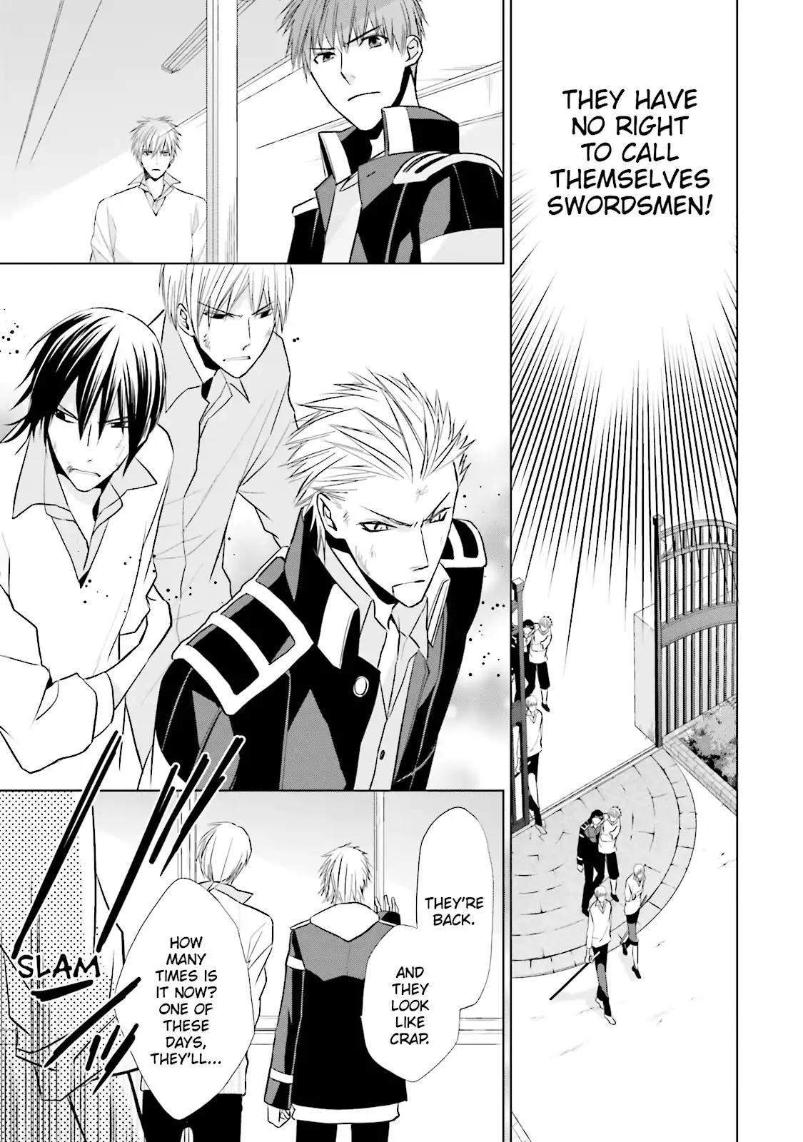 Samurai Drive Chapter 23 page 9 - Chapter 23: Vol.6 #23: Shiseikan's Army of First-years