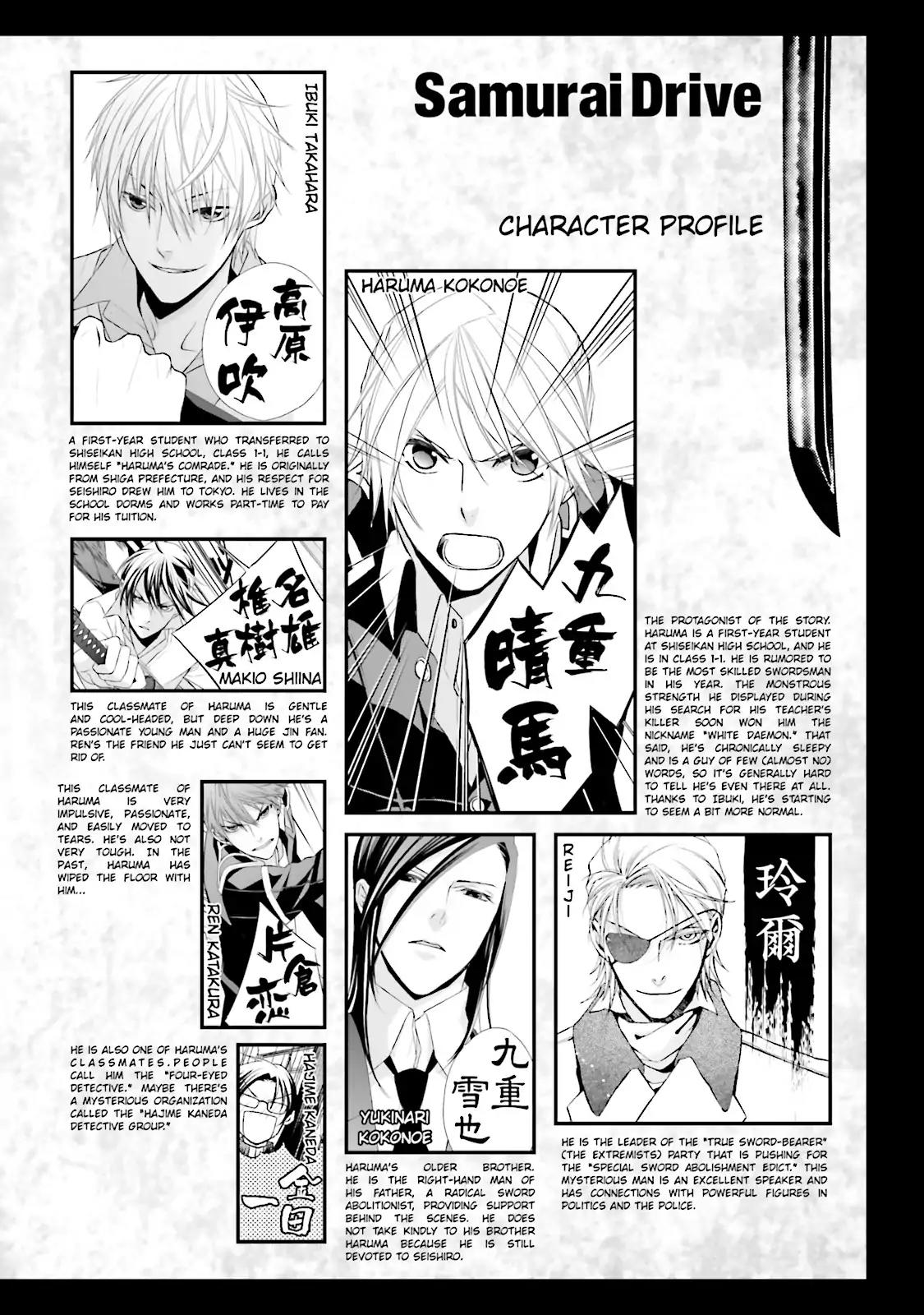 Samurai Drive Chapter 27 page 5 - Chapter 27: Vol.7 #27: The Back I Want to Slash