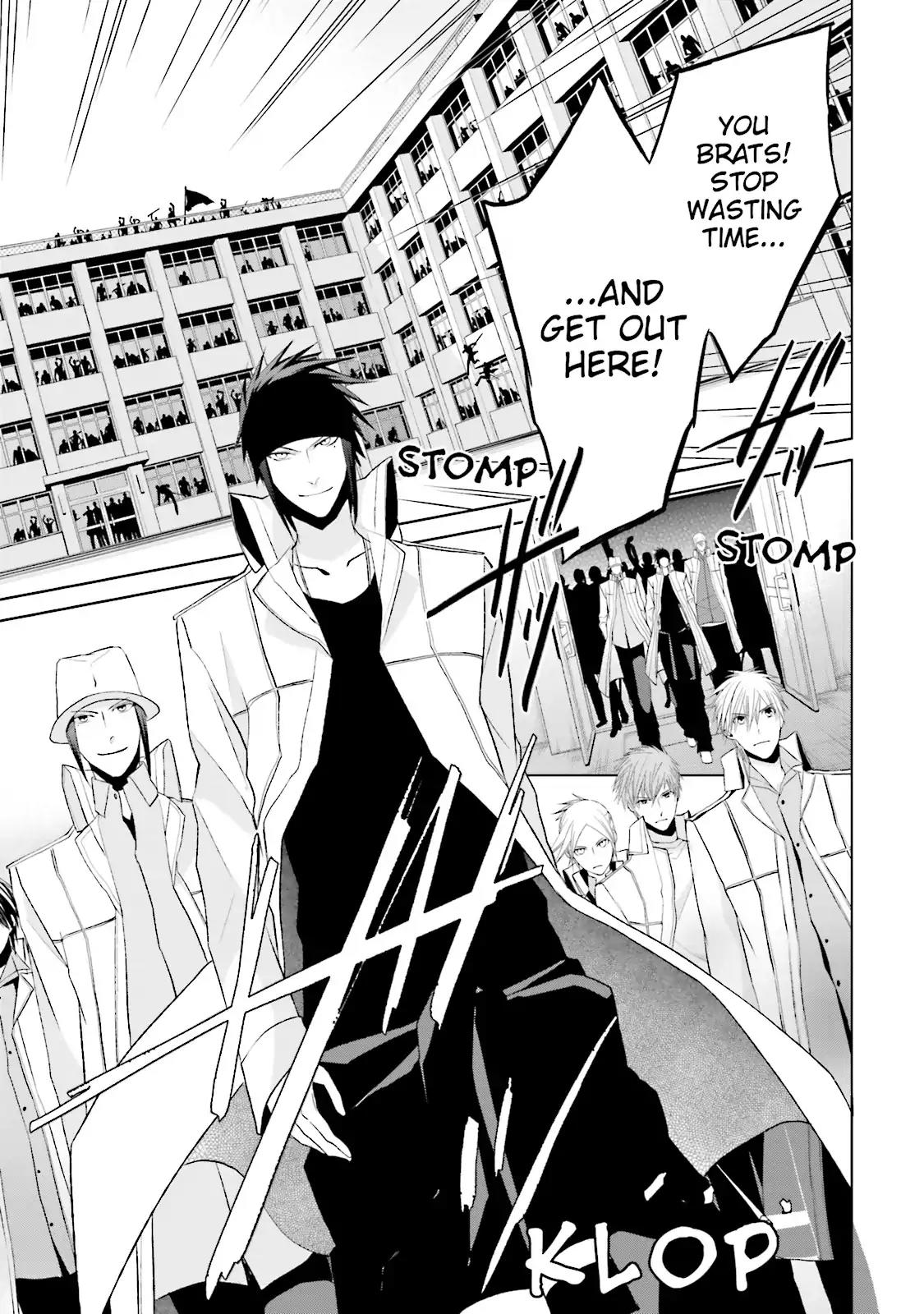 Samurai Drive Chapter 30 page 19 - Chapter 30: Vol.7 #30: Shiseikan High School