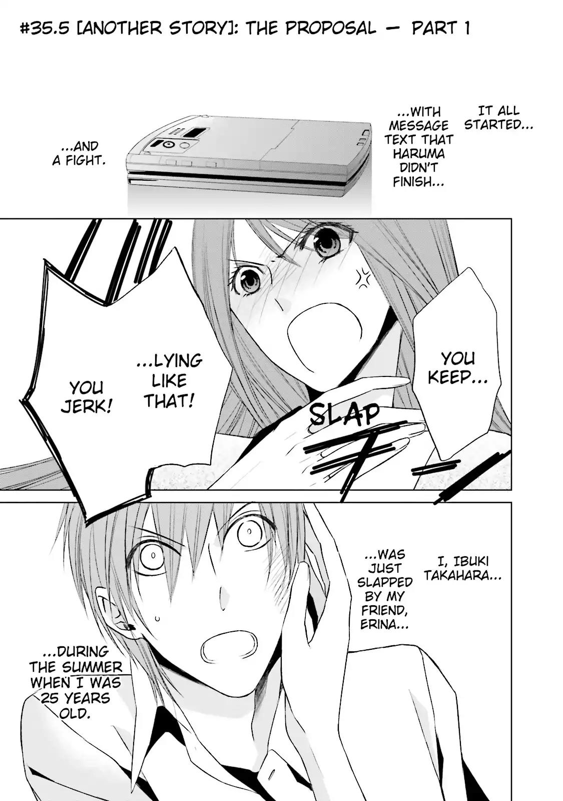 Samurai Drive Chapter 35.5 page 1 - Chapter 35.5: Vol.8 #35.5: [Another Story] The Proposal - Part 1