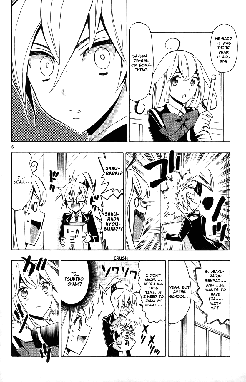 Samurai High School Chapter 11.2 page 9 - Chapter 11 v2 : Tsukiko, Love, And An Admired Senpai
