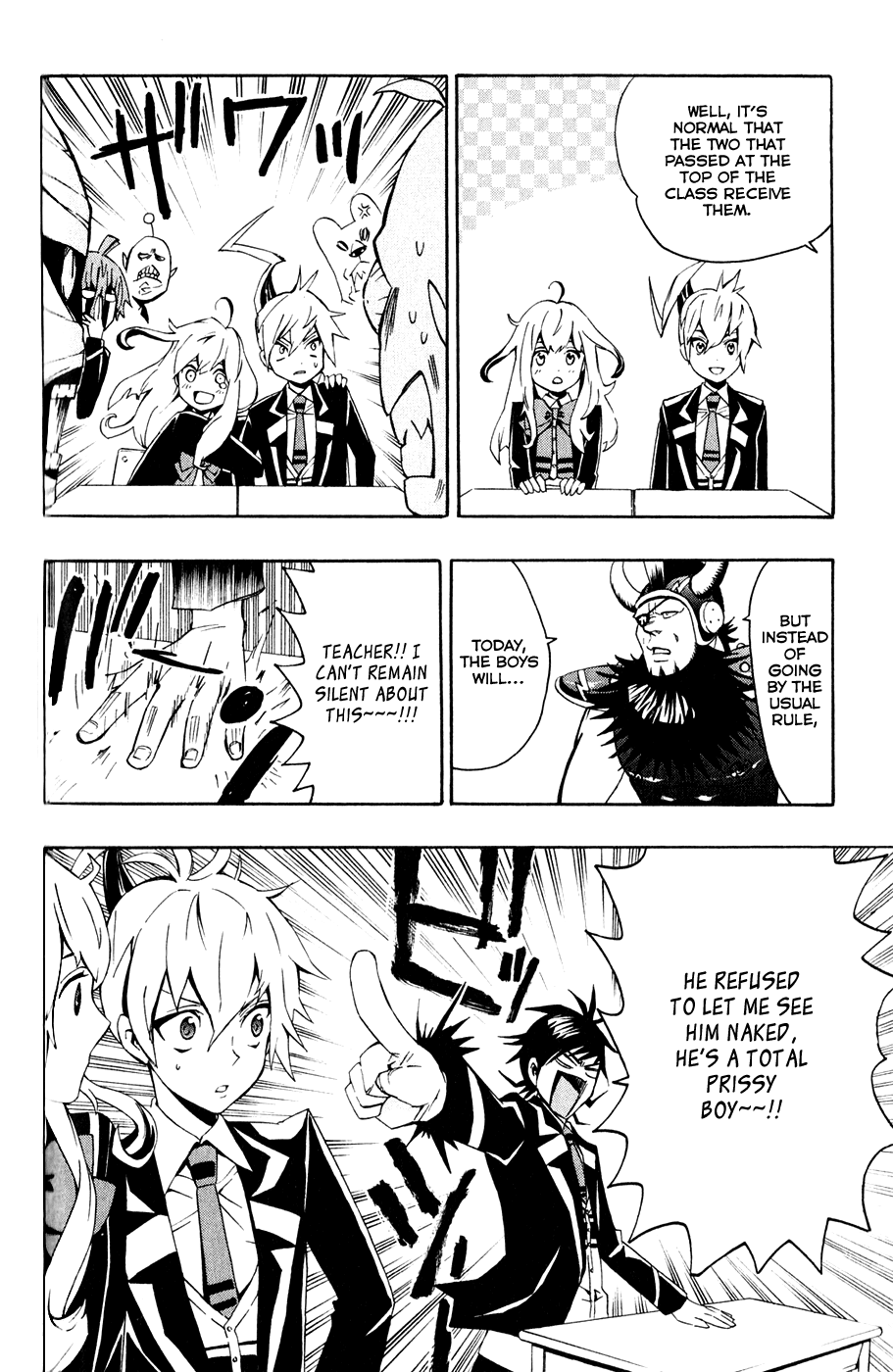 Samurai High School Chapter 3.2 page 15 - Chapter 3 v2 : Tsukiko, Sumo, and the Head of Class Badge.