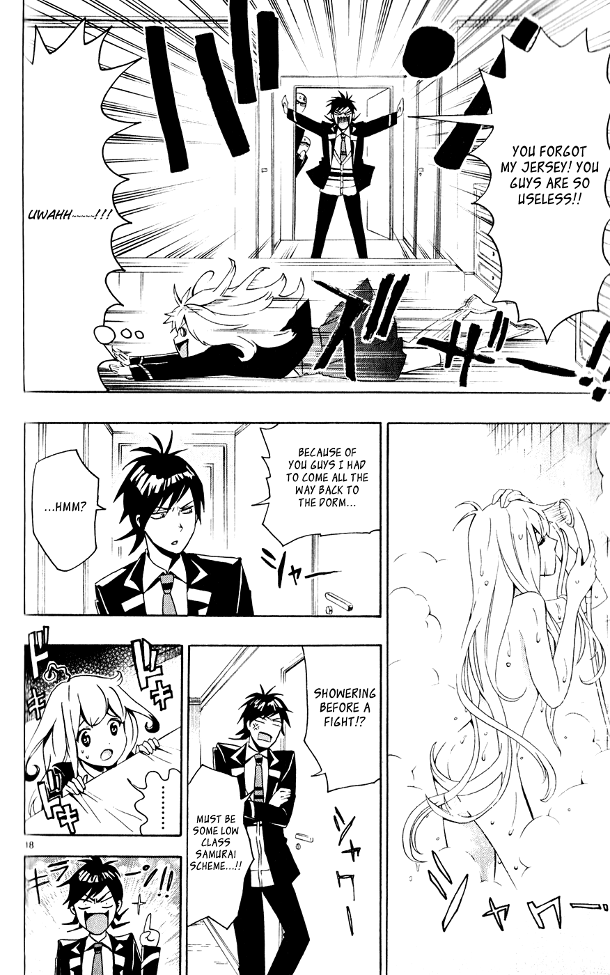 Samurai High School Chapter 3.2 page 19 - Chapter 3 v2 : Tsukiko, Sumo, and the Head of Class Badge.