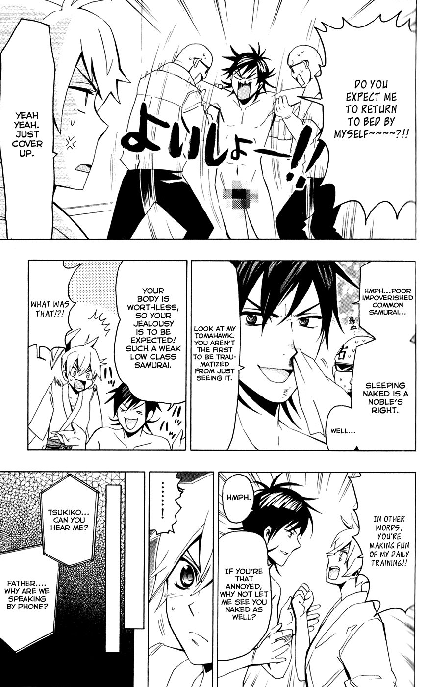 Samurai High School Chapter 3.2 page 6 - Chapter 3 v2 : Tsukiko, Sumo, and the Head of Class Badge.