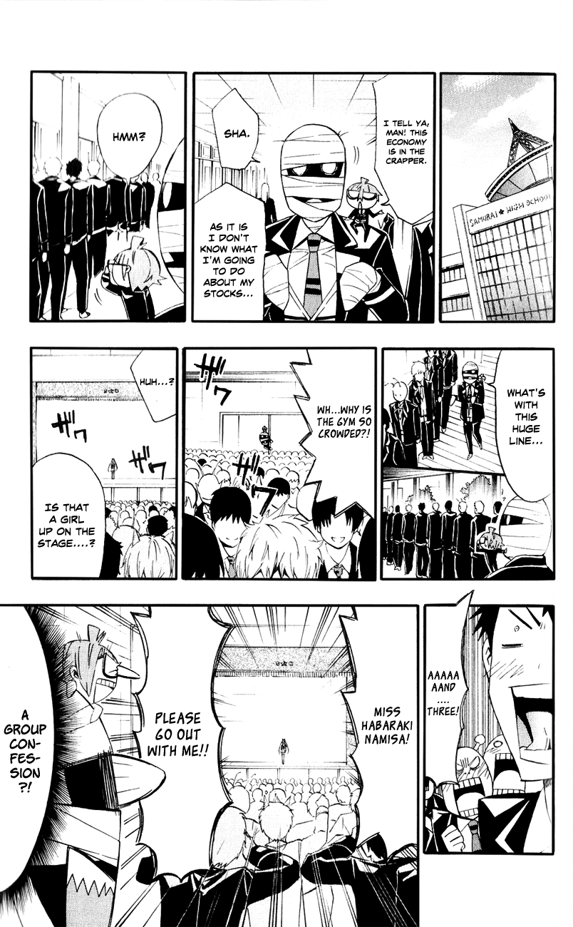 Samurai High School Chapter 9.2 page 3 - Chapter 9 v2 : The Twins, Namisa, And The Prince of Fate.