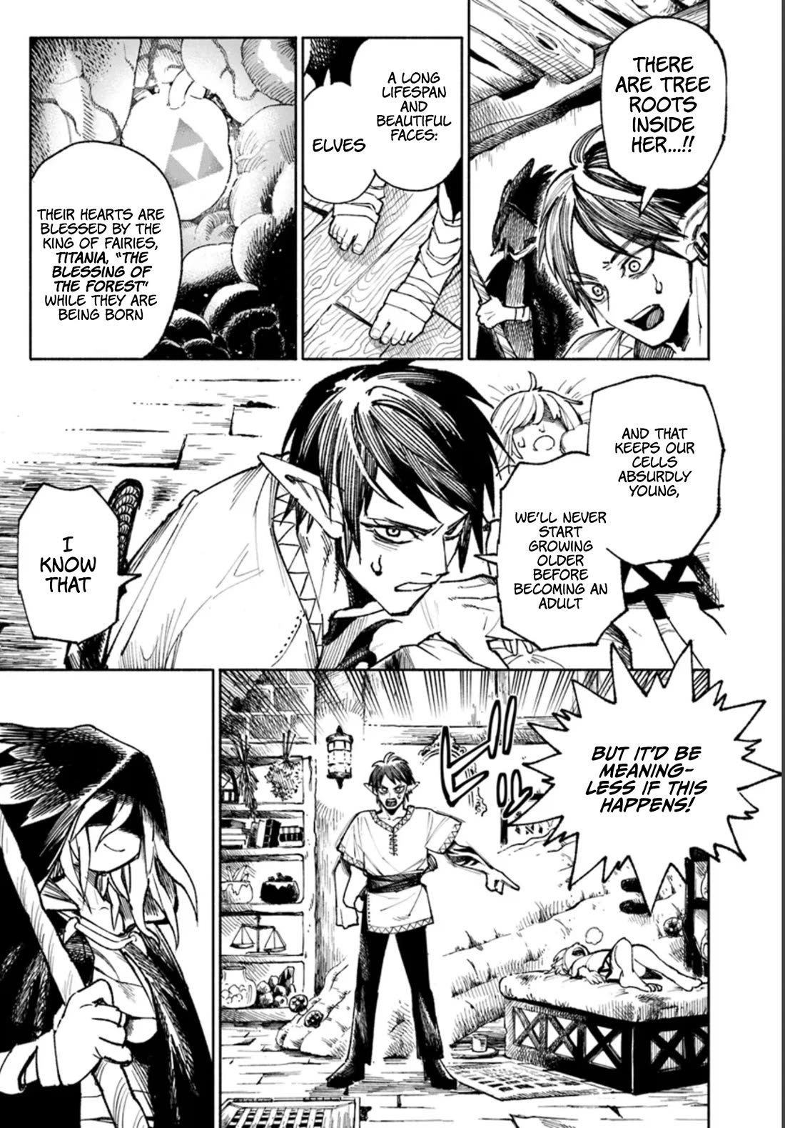 Samurai in Another World Chapter 17.5 page 3 - Chapter 17.5: Special Chapter - Witch